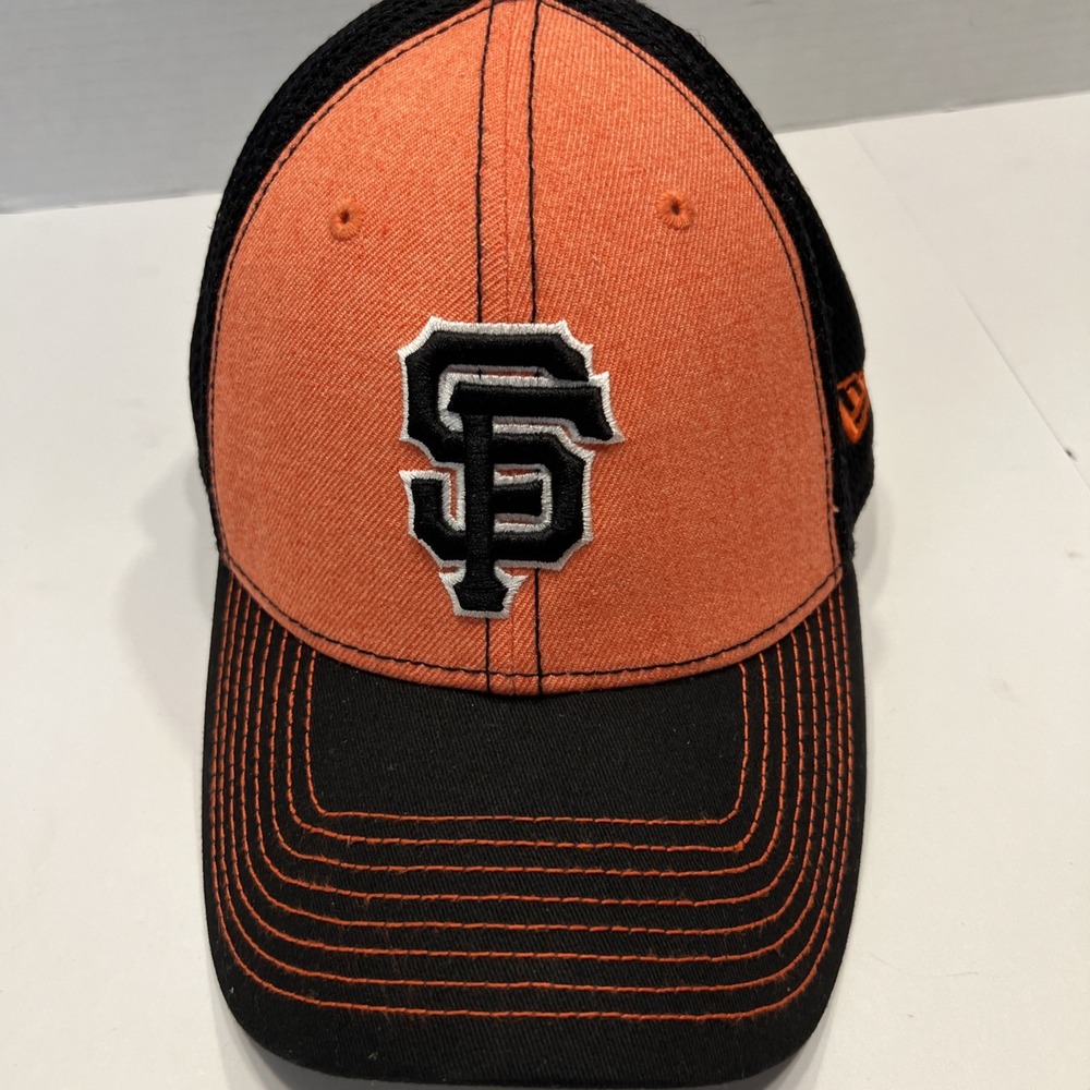 Giants SF Baseball Cap 39Thirty New Era Mesh Fitted Small To Medium Women's/ Kid
